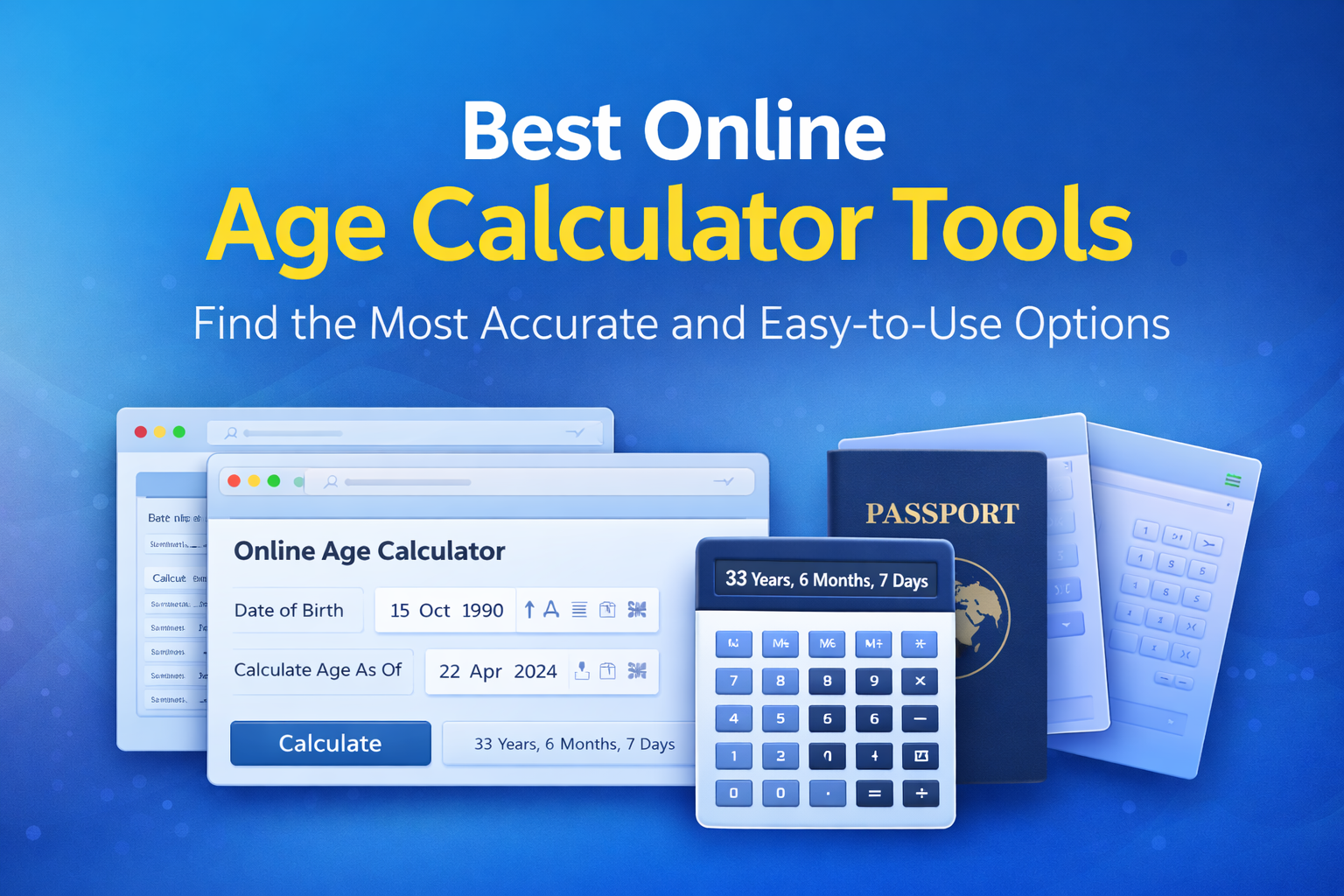 Best online age calculator tools for accurate age calculation