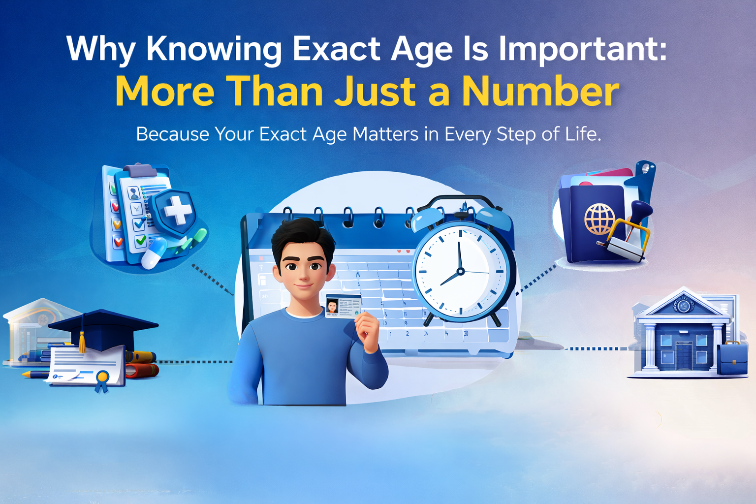 Why knowing exact age is important for legal and personal life